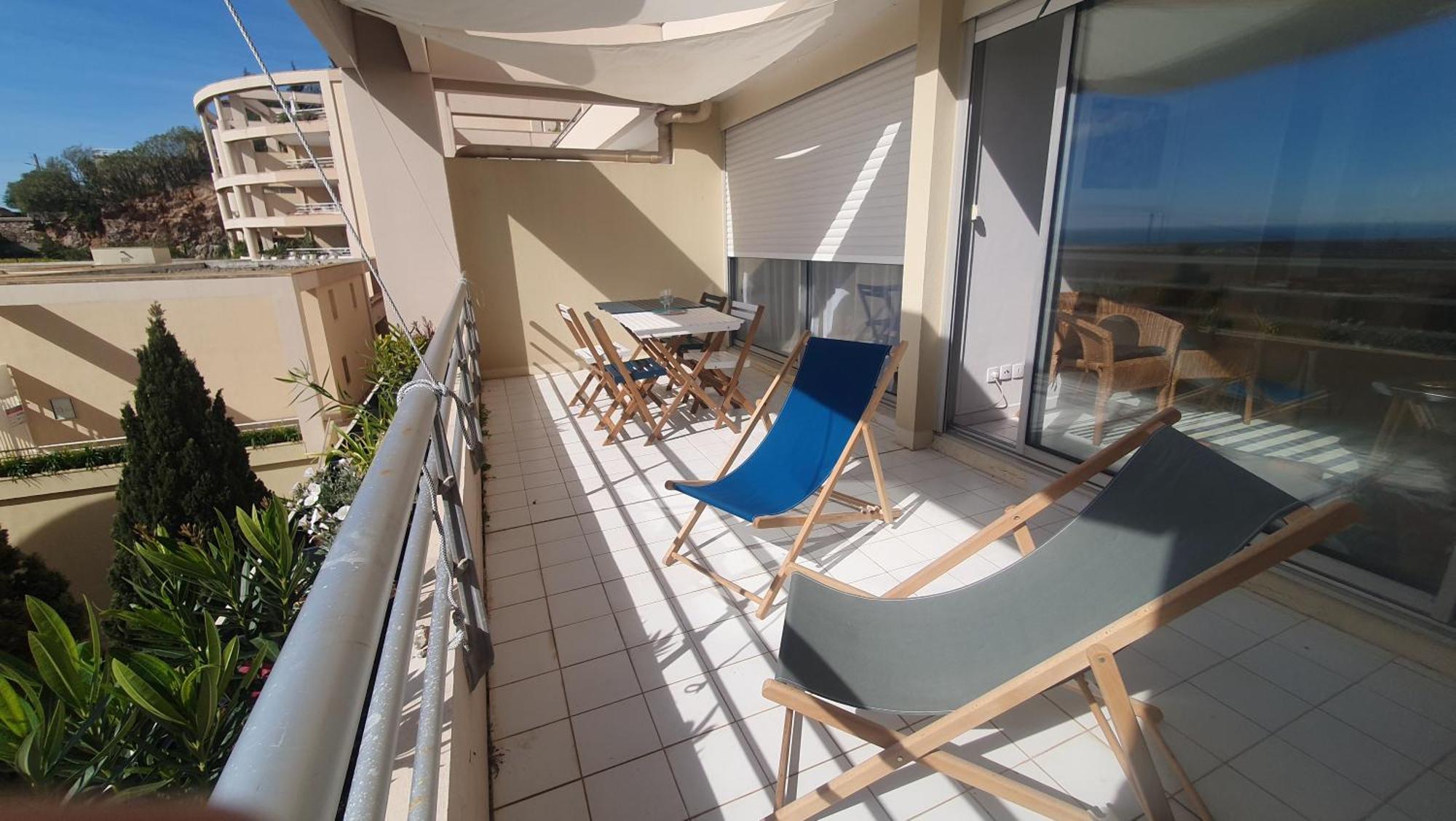 Appartement Vue Bleu Azur Sete Ngoại thất bức ảnh
